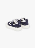 Sneakers aperte navy con stampa fantasia FIBASKET / 23N10BG31D16070