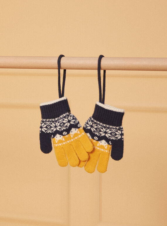 Navy GLOVES & MITTENS LISCHAGE / 24H4PG72GAN070