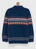 Navy Waistcoat POACIAGE / 18H3PGP1GIL070