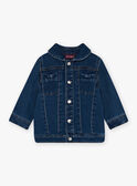 Giacca in jeans con dettagli annodati neonata CIMELISSA / 22E1BFG1VESP269