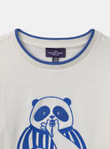 T-shirt con panda MEPANAGE / 25E3PG81TML001