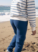 Pantaloni comfort blu LEJOGAGE / 24H3PGJ1CFPC230