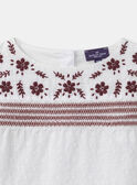 Blusa con ricami MABETTE / 25E2PF71CHE001