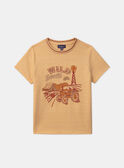 Heather orange TEE SHIRT SS MLORAGE / 25E3PGP3TMCE407