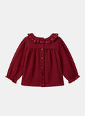 Camicetta con smock LAPRIA / 24H1BFR1CHEF506