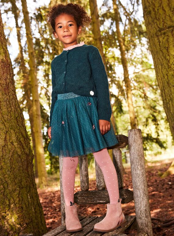Cardigan in maglia fantasia DUICAETTE / 22H2PFZ1CARG633