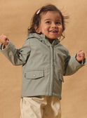 Green RAINCOAT MILOUIS / 25E1BG31IMP631