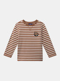 T-shirt a maniche lunghe marrone LIMARAGE / 24H3PGK1TML804