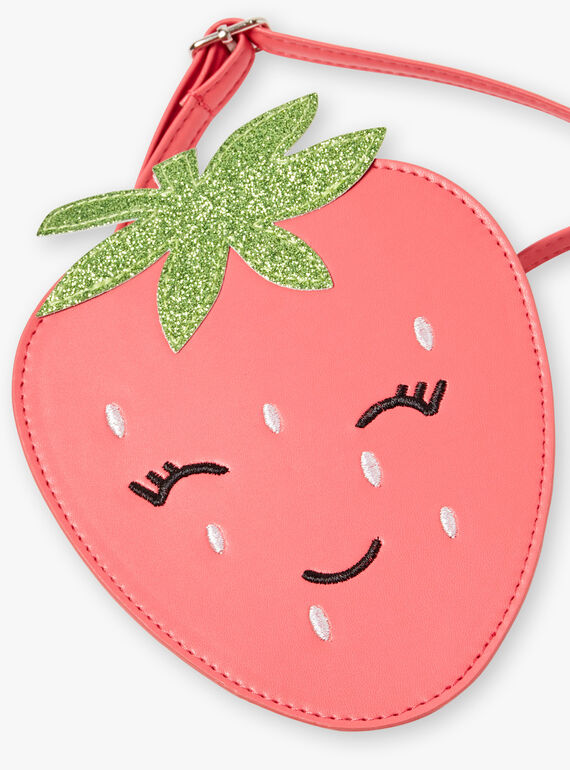 Borsa a tracolla fragola rosa guaiava ZOFRAISETTE / 21E4PFJ1BESD323