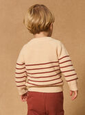 Maglione a righe con leone MAANTOINE / 25E1BG71PUL114
