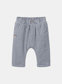 Pantaloni foderati a quadri LAOMAR / 24H1BGQ1PAN941