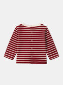 T-shirt a maniche lunghe a righe LASAMUEL / 24H1BGR1TML501