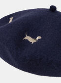 Navy HAT NUBERETTE / 25H4PFQ1CHA070