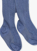 Collant blu navy con pinces fantasia FABULLE / 23E4BF81COL070