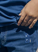 Jeans in denim blu LEJINAGE / 24H3PGJ1JEAP270