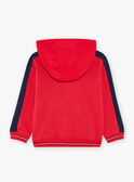 Felpa con cappuccio bicolore FEGILAGE / 23E3PGB1GIL506