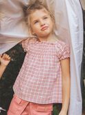 Camicia écru a quadri FIBLOSETTE / 23E2PFD1CHE001