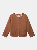 Cardigan marrone LIREVETTE / 24H2PFK2CAR809