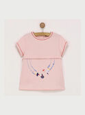 T-shirt maniche corte rosa RAFITAETTE / 19E2PFC1TMCD300