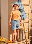 Heather orange TEE SHIRT SS MLORAGE / 25E3PGP3TMCE407