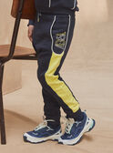 Pantaloni da jogging blu navy con stampa 1987 KRIJOGAGE 1 / 24E3PGB1JGB705