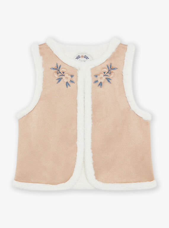 Gilet effetto camoscio DIAFORETTE / 22H2PFY1CSMI820