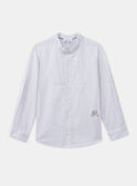 Camicia a righe con ricamo KREBICAGE / 24E3PGL2CHM000