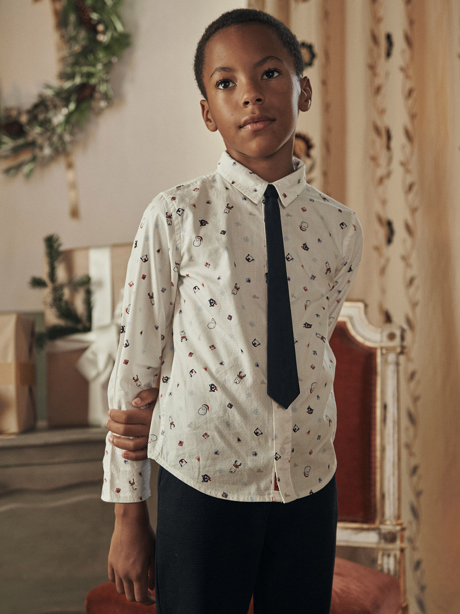 Camicia outlet bianca ragazzo