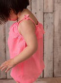 Pagliaccetto Vichy rosa ZASUZY / 21E1BFU1CBLD311