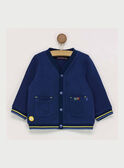 Cardigan navy RAEUGENE / 19E1BGC2GIL713