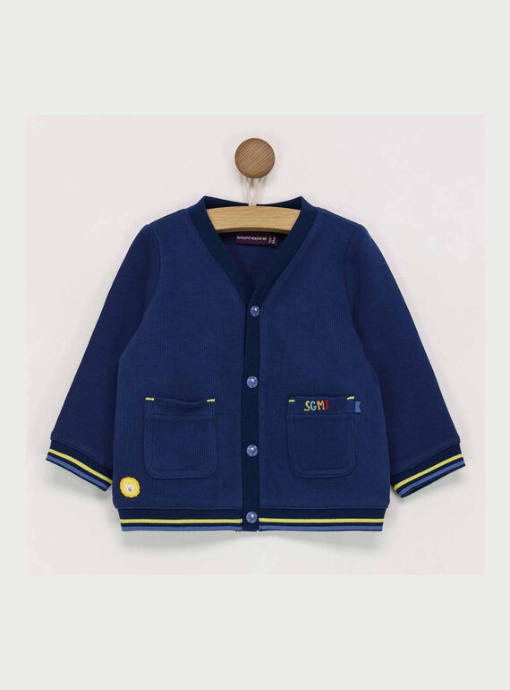 Cardigan navy RAEUGENE / 19E1BGC2GIL713