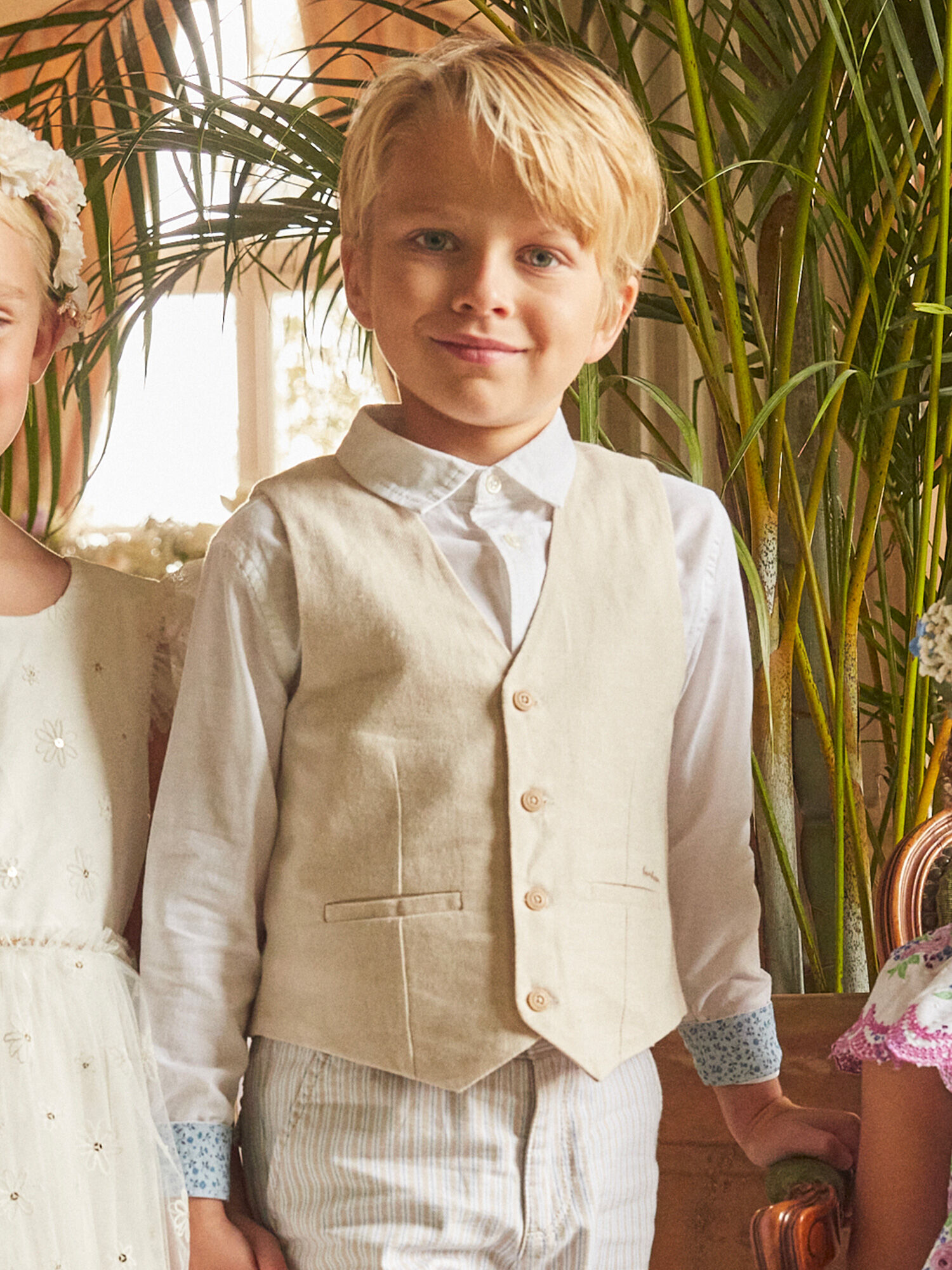 Collezione Cerimonie New Collection Exclusive prints Children s fashion from 0 to 11 years old Sergent Major