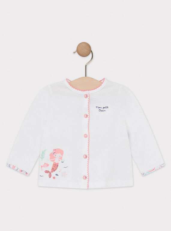 T-Shirt Maniche Lunghe Ecrù TAFIFI / 20E1BFD1TML001