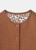 Cardigan marrone LIREVETTE / 24H2PFK2CAR809