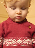 Maglia jacquard con animali e fiocchi di neve LASIXON / 24H1BGR1PUL501