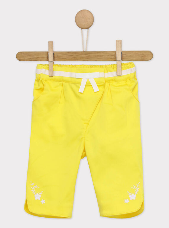 Pantaloni capri gialli RYELODIE / 19E1BFS1PCO106