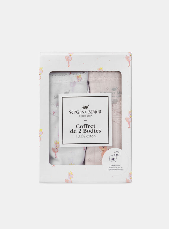 Clear pink BODYSUIT MOLLIE / 25E0NF12BOD321