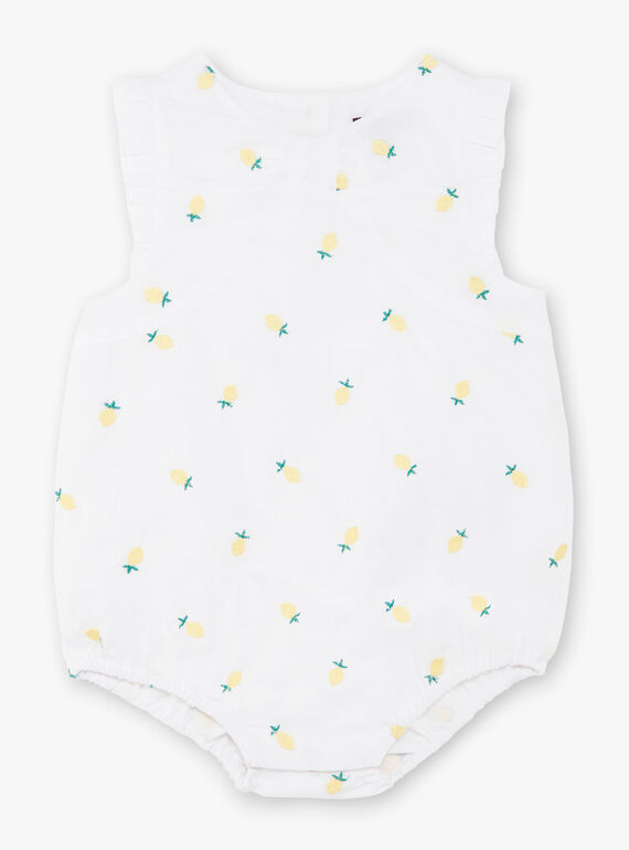 Pagliaccetto bianco neonata ZANELLY / 21E1BFO1BAR000