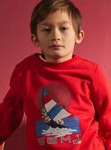 Red SWEAT SHIRT MOSKIPAGE / 25E3PGJ1SWE050