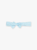 Fascia elastica con stampa a fiori blu neonata CYROMANEX / 22E4BFW1BANC201