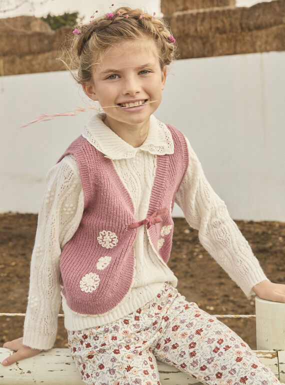 Pullover in maglia traforata MAPULETTE / 25E2PF71PUL001