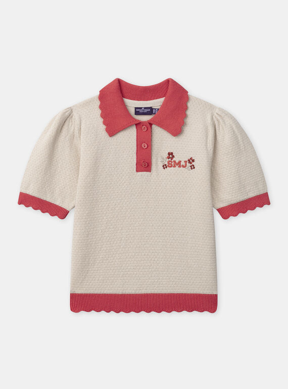 Light beige PULLOVER SS NEPOUETTE / 25H2PFK1PSM801