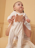 Tutina beige melange in velluto LONNIE / 24H0NG11GREA011