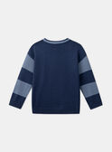 Cardigan blu a maniche lunghe con cashmere LEGILAGE / 24H3PGJ1GILC230
