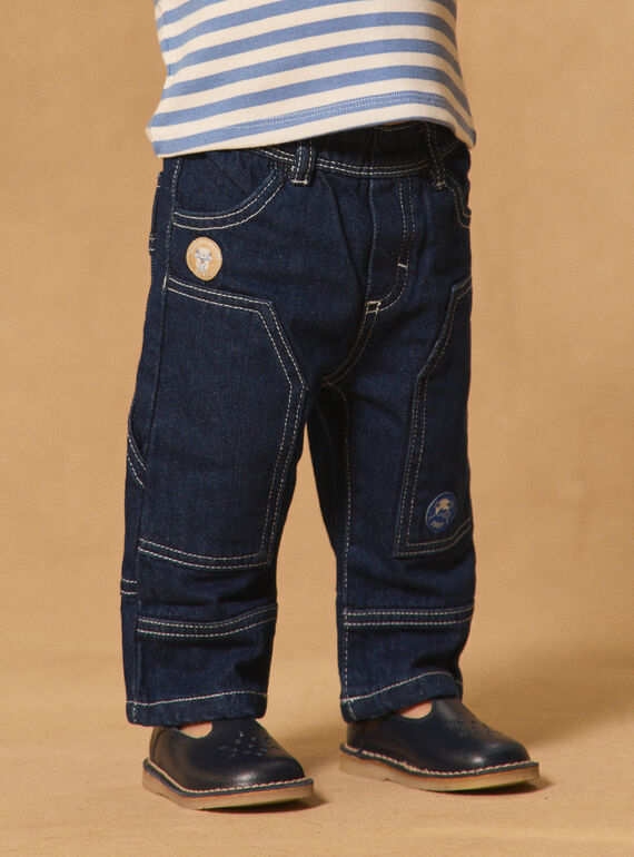 Jeans in denim grezzo MACLOVIS / 25E1BG81JEAP269