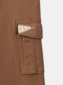 Pantaloni comfort marroni LICONFAGE / 24H3PGK1CFP804