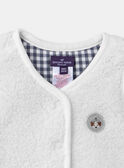 Gilet a quadri double face LAOLO / 24H1BGQ1CSM001