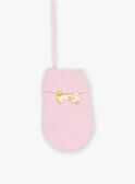 Muffole rosa in maglia FIMACHA / 23E4BF51GAN030