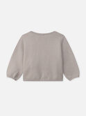 Beige KNITTED BABY CARDIGAN NONCE / 25H0NM21BTRI814