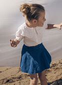 Gonna in denim blu a pieghe LEJUPETTE / 24H2PFJ1JUPP272